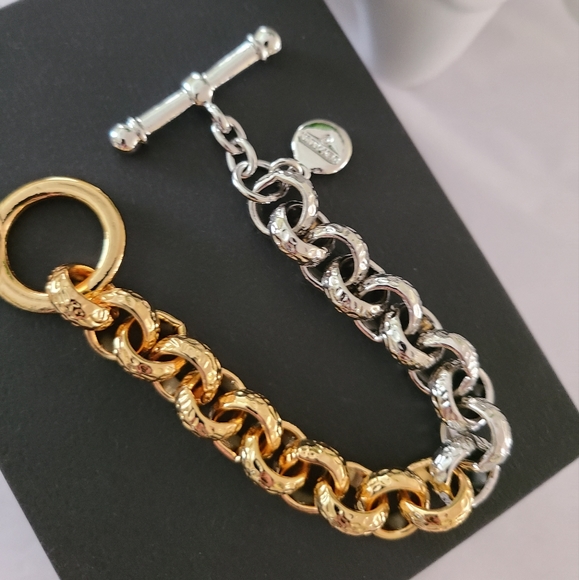Ben-Amun Jewelry - Ben-Amun Two Tone Bracelet